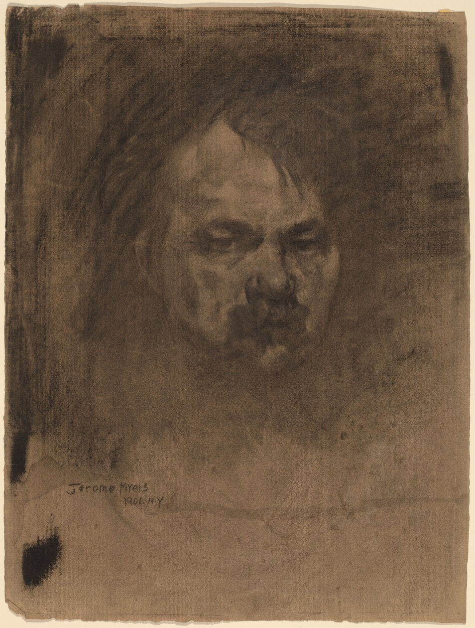 自画像 作者 杰罗姆·迈尔斯（Jerome Myers）