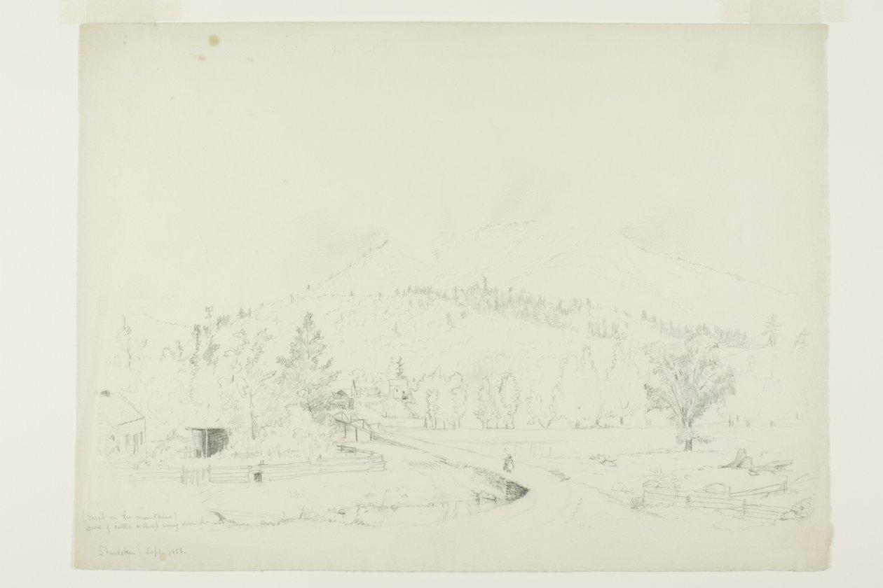 山间薄雾 作者 杰维斯·麦肯特（Jervis McEntee）