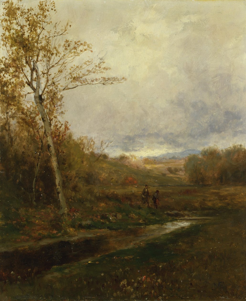 十一月 作者 杰维斯·麦肯特（Jervis McEntee）