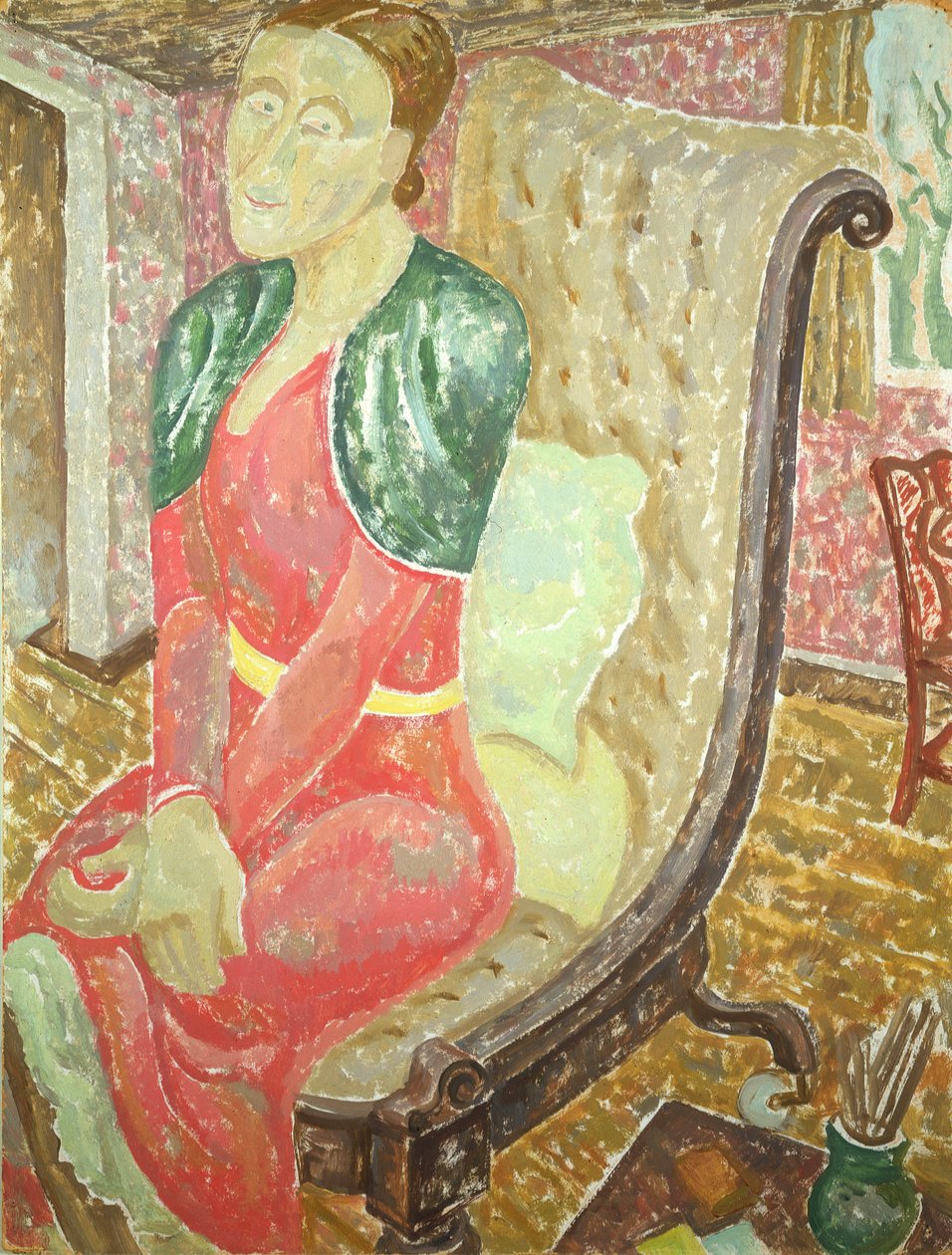 Katherina Dawson Giles的肖像（1878-1955），c.1930 作者 杰西卡·斯图尔特（Jessica Stewart Dismorr）