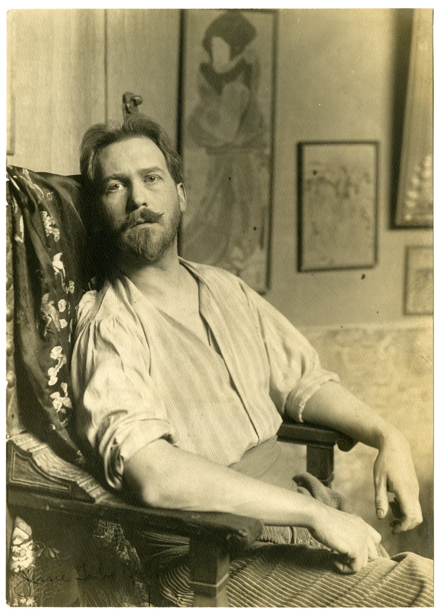 Albert Herter，c.1905-06 作者 杰西·塔伯·比尔斯（Jessie Tarbox Beals）