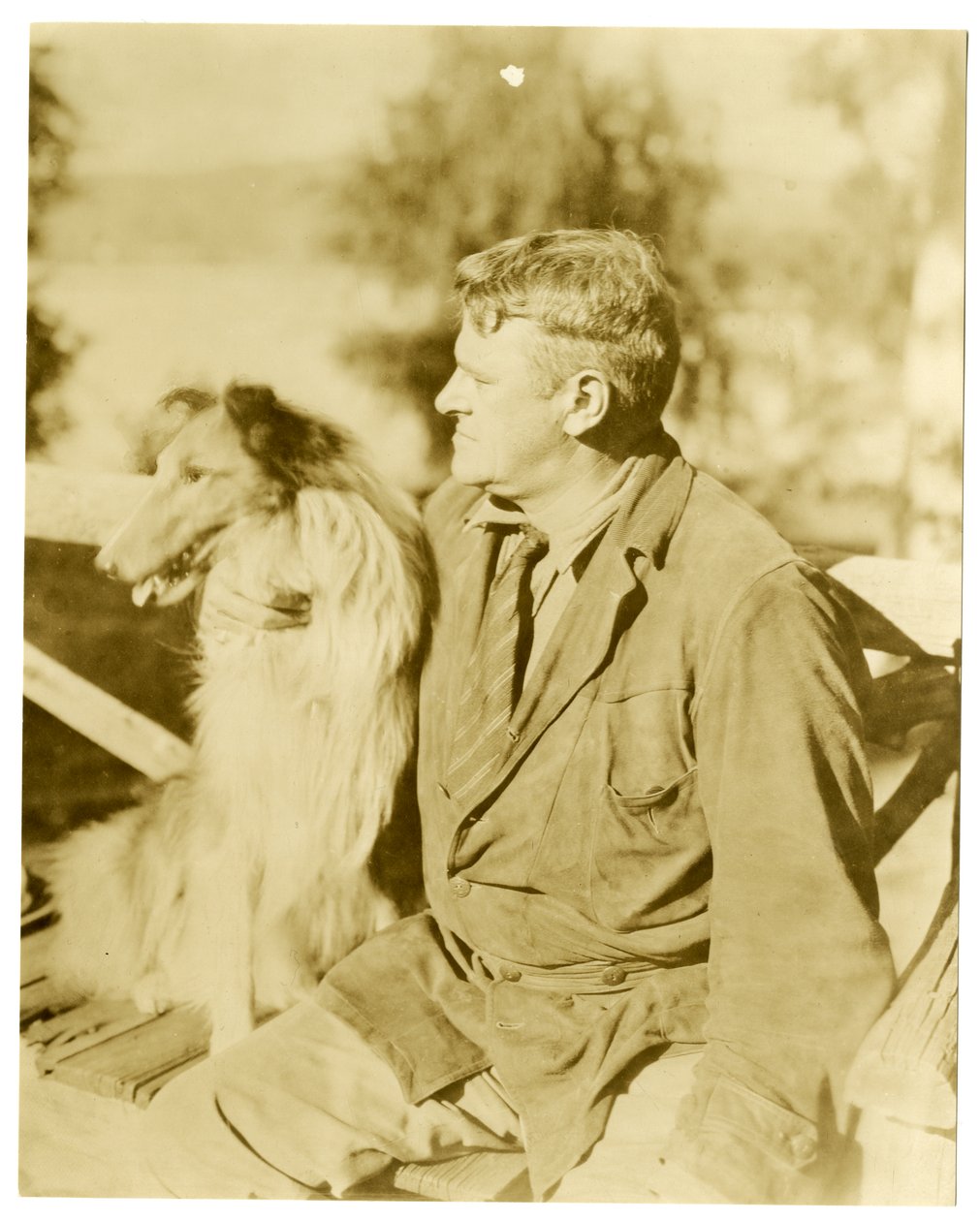 阿尔伯特-佩森-特胡内，作家，约1916-28（明胶银照片 作者 杰西·塔伯·比尔斯（Jessie Tarbox Beals）