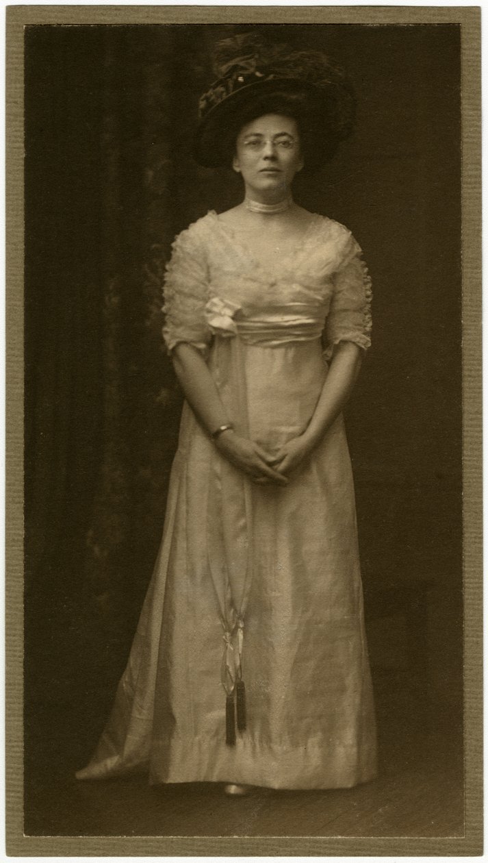 比尔自画像，c.1905-40 作者 杰西·塔伯·比尔斯（Jessie Tarbox Beals）