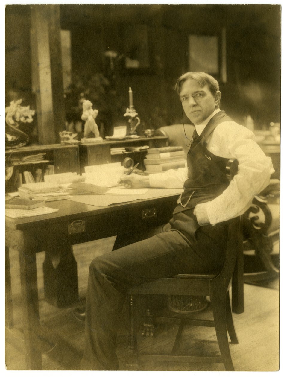 Charles GD Roberts，加拿大作者，c.1905-40 作者 杰西·塔伯·比尔斯（Jessie Tarbox Beals）