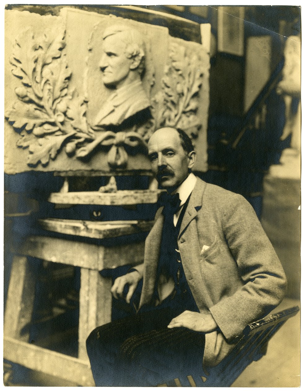 丹尼尔-切斯特-弗伦奇 作者 杰西·塔伯·比尔斯（Jessie Tarbox Beals）