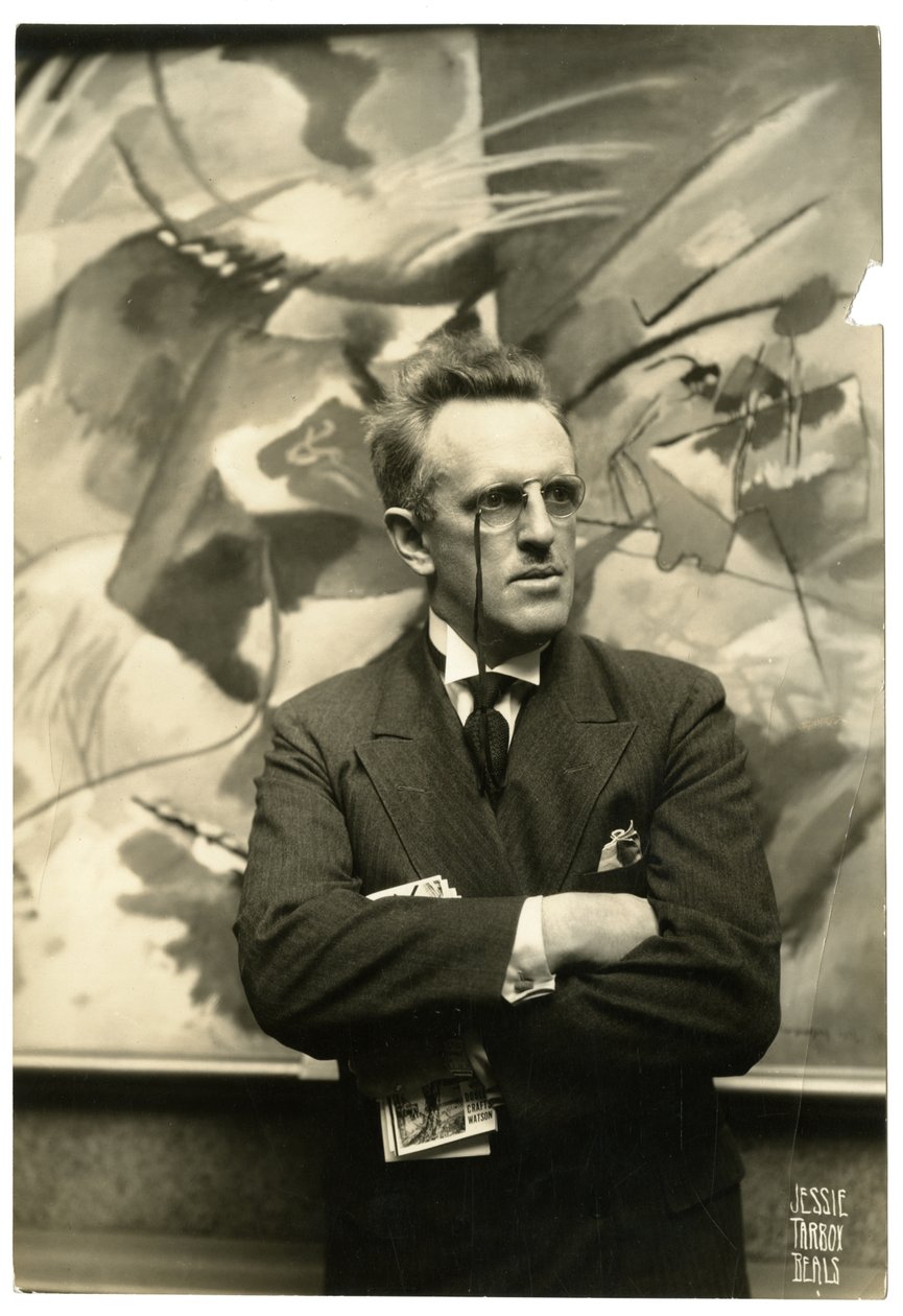 Dudley Crafts Watson - 芝加哥艺术学院，约1913-40（明胶银照片 作者 杰西·塔伯·比尔斯（Jessie Tarbox Beals）