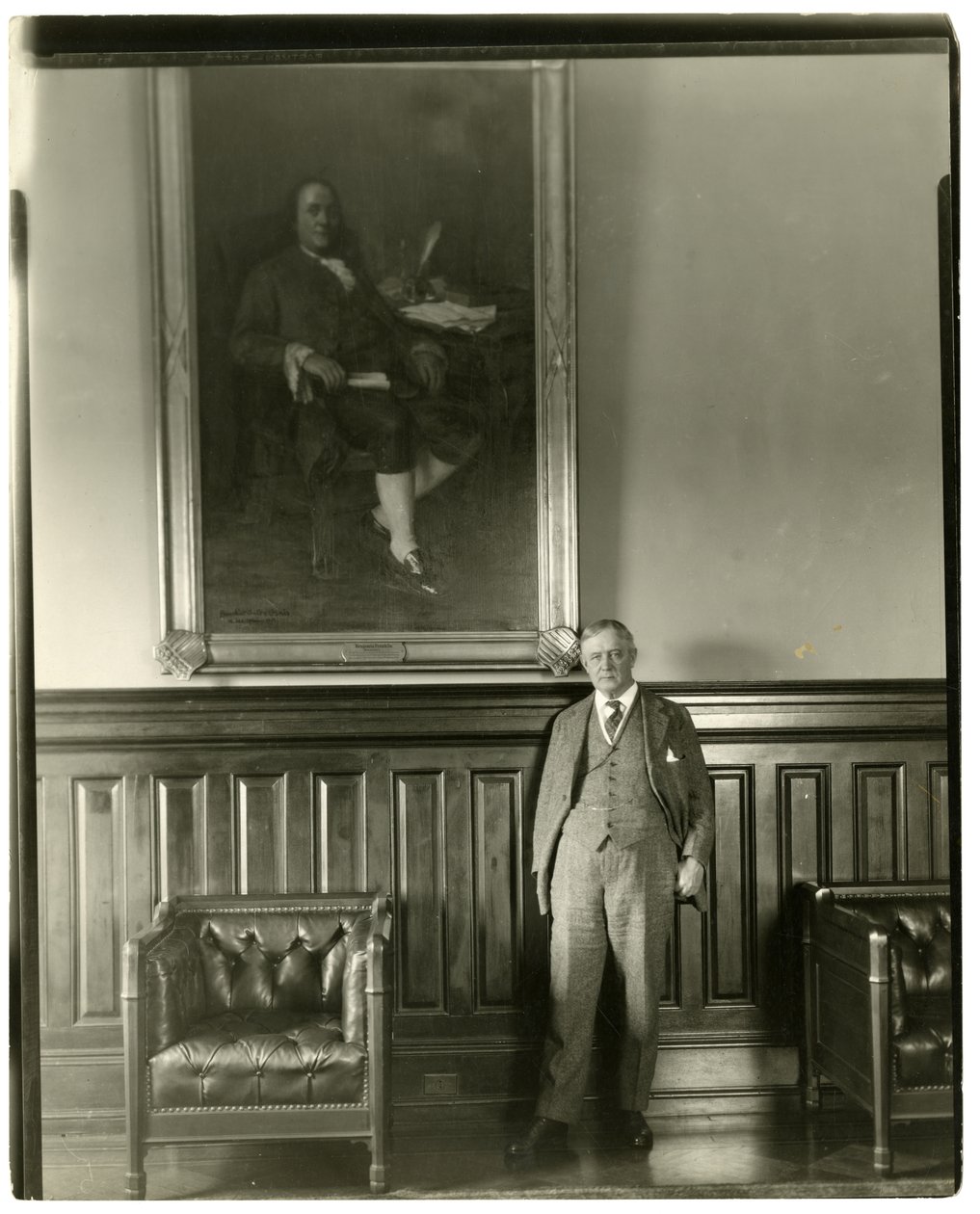 前邮政局长，Harry S New，c.1905-37 作者 杰西·塔伯·比尔斯（Jessie Tarbox Beals）