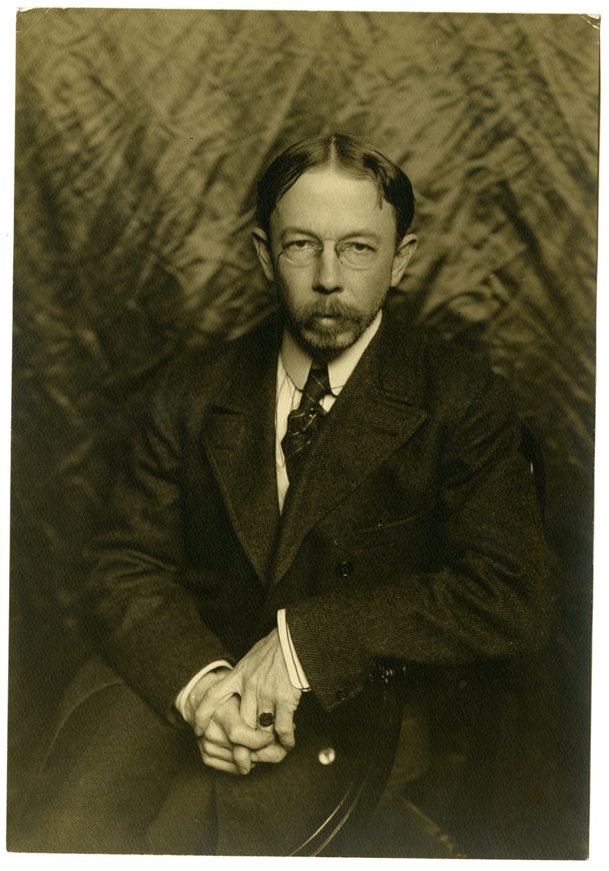 欧文威尔斯，1906年（明胶银照片） 作者 杰西·塔伯·比尔斯（Jessie Tarbox Beals）