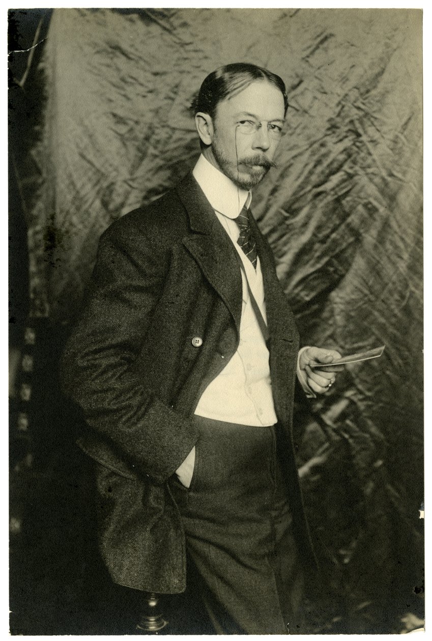 欧文威尔斯，艺术家，1906年 作者 杰西·塔伯·比尔斯（Jessie Tarbox Beals）