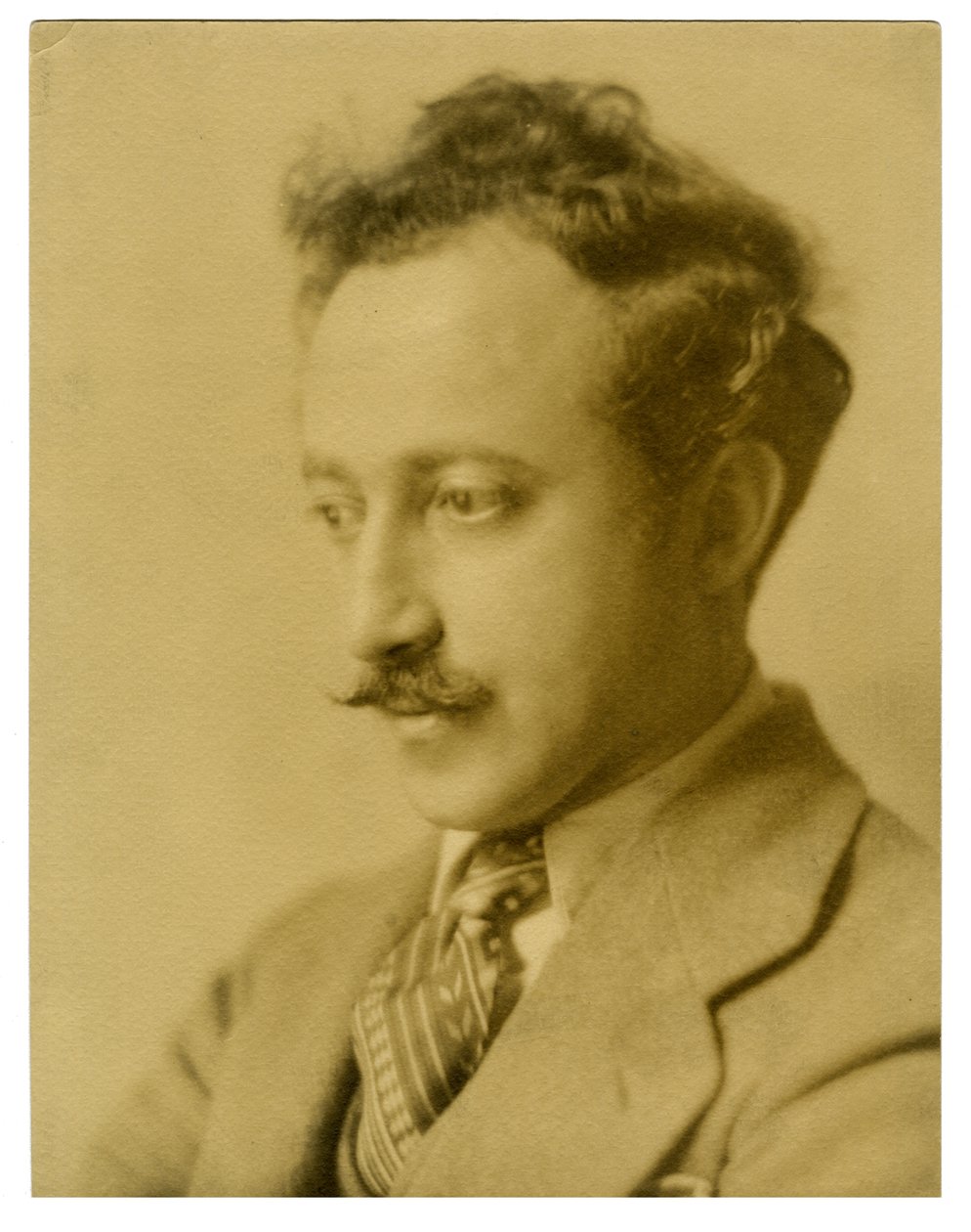Joseph Auslander，Poet，c.1925-27 作者 杰西·塔伯·比尔斯（Jessie Tarbox Beals）