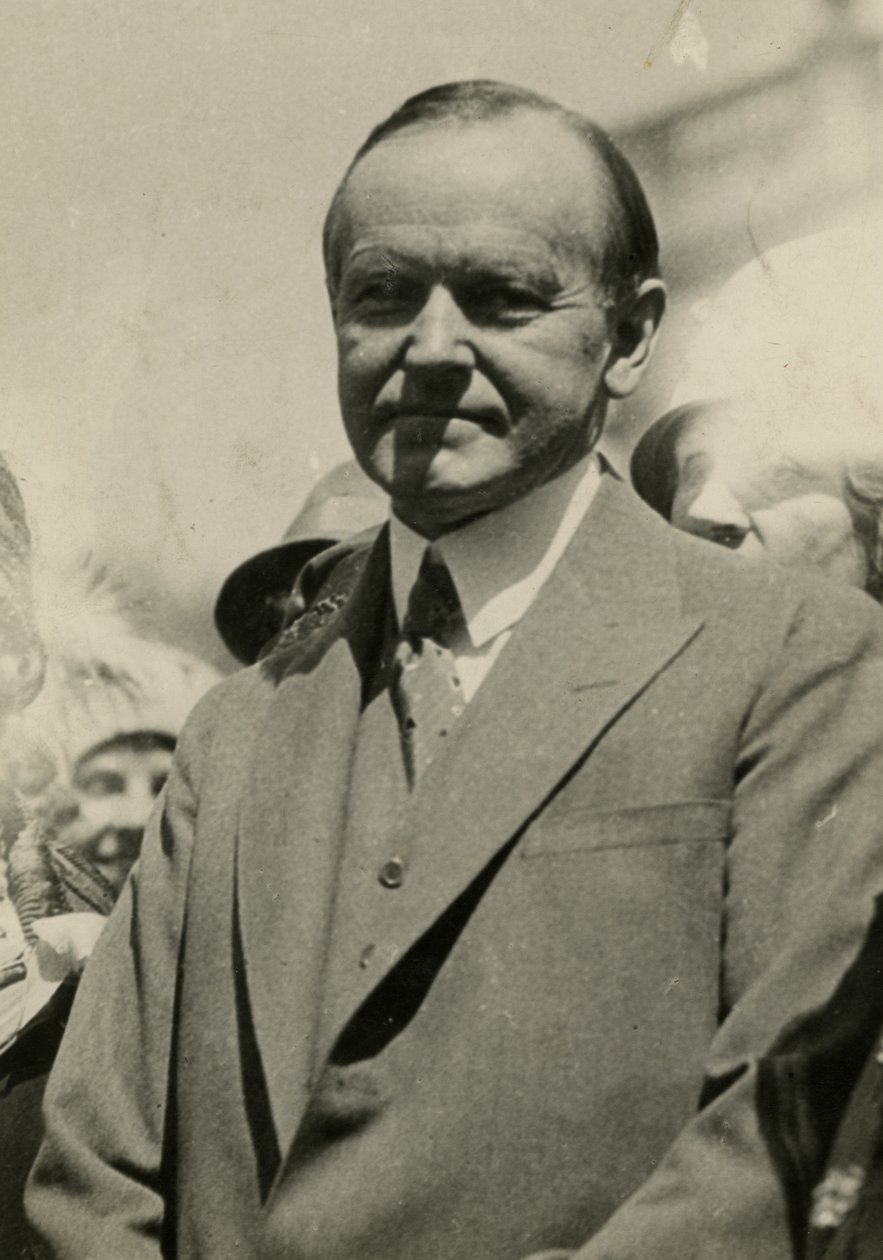 Pres Coolidge，1924年 作者 杰西·塔伯·比尔斯（Jessie Tarbox Beals）
