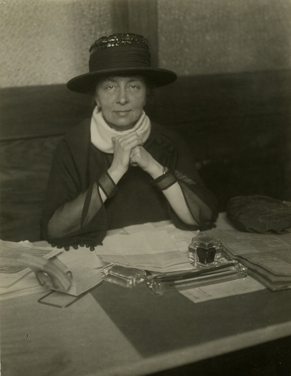 Rachel Crothers，c.1905-18 作者 杰西·塔伯·比尔斯（Jessie Tarbox Beals）