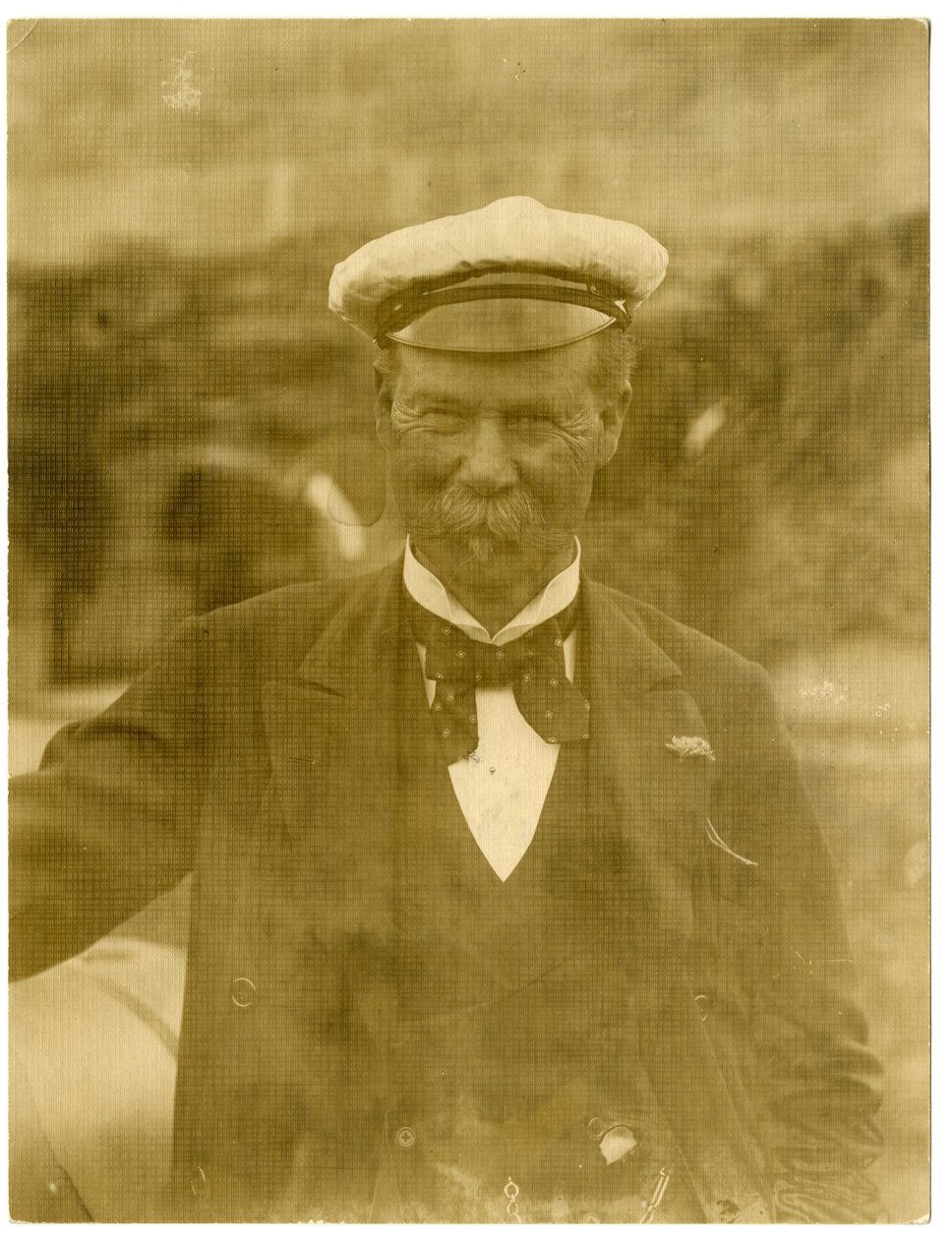 托马斯利普顿爵士，1903年（明胶银照片） 作者 杰西·塔伯·比尔斯（Jessie Tarbox Beals）