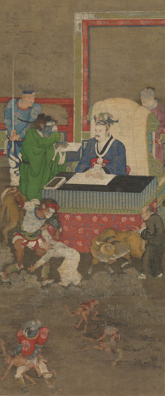 十大地狱之王，1195年前。 作者 金初石