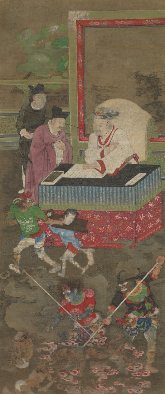 十大地狱之王，1195年前。 作者 金初石