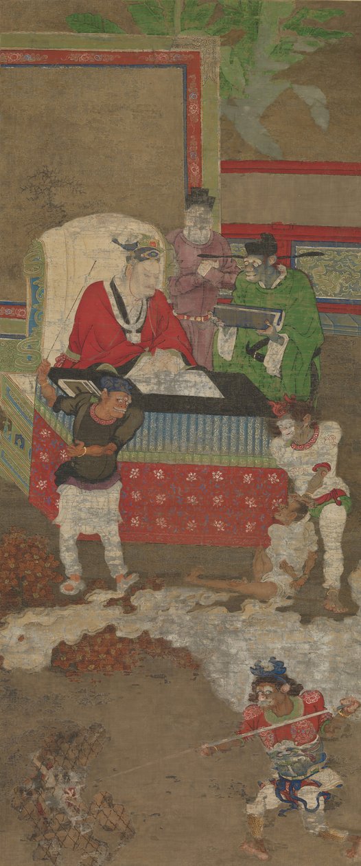 十大地狱之王，1195年前。 作者 金初石