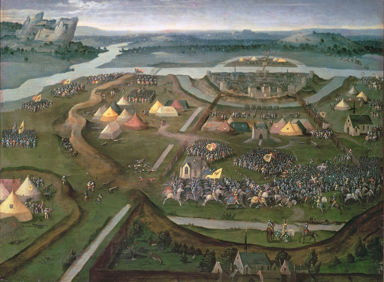 1525年帕维亚战役，1530（小组） 作者 约阿希姆·帕特尼尔