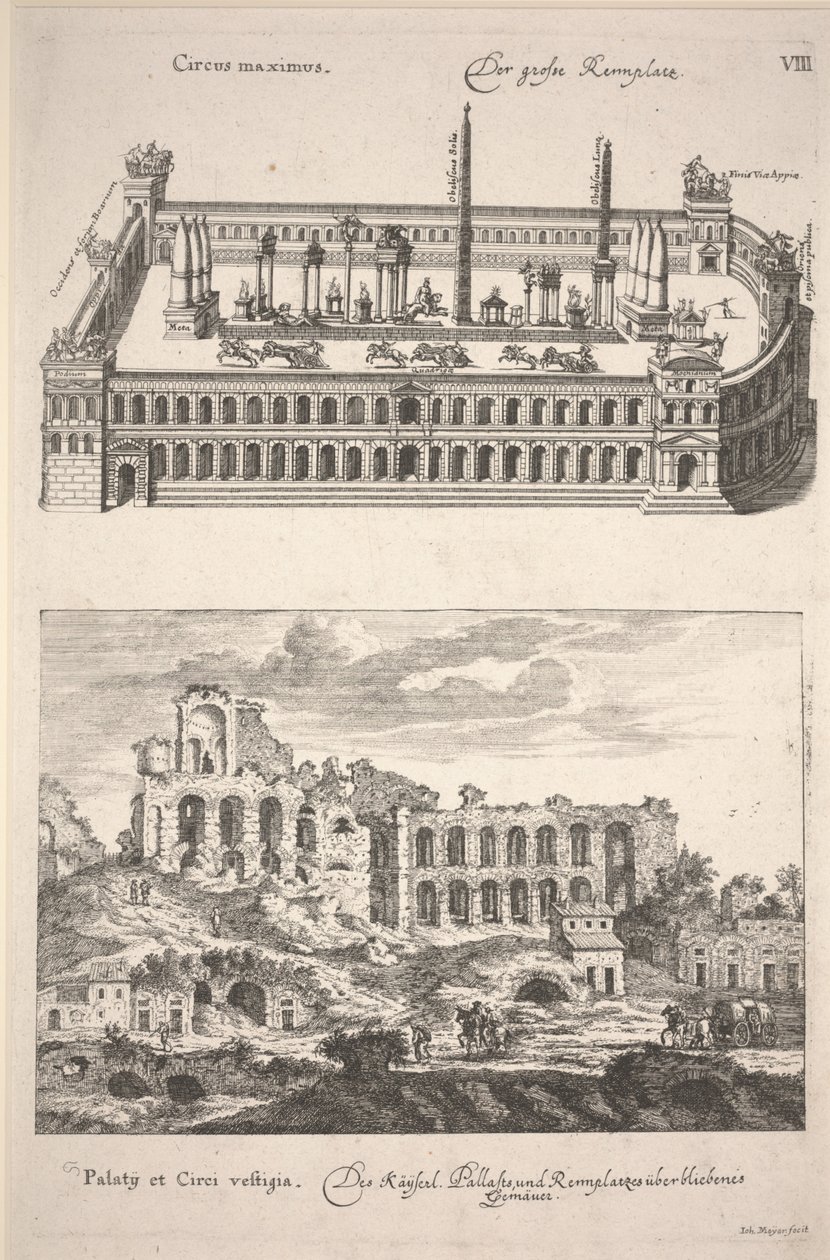 Joachim von Sandrart《Des Alten and Neuen Roms Grosser Schau-Platz》插图 作者 约阿希姆·冯·桑德拉特