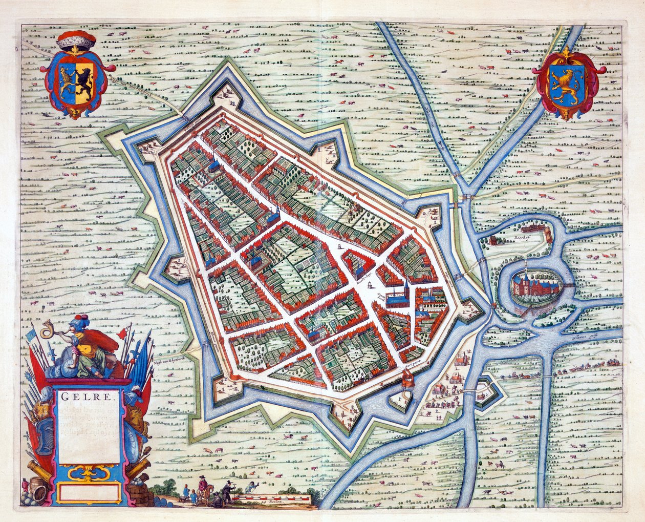 Gelre，1649（手工雕刻） 作者 琼·布劳