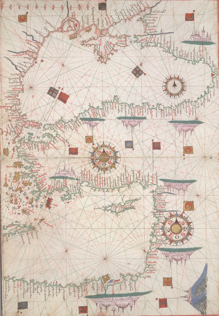 黑海和东地中海 作者 琼·马丁内斯（Joan Martines）