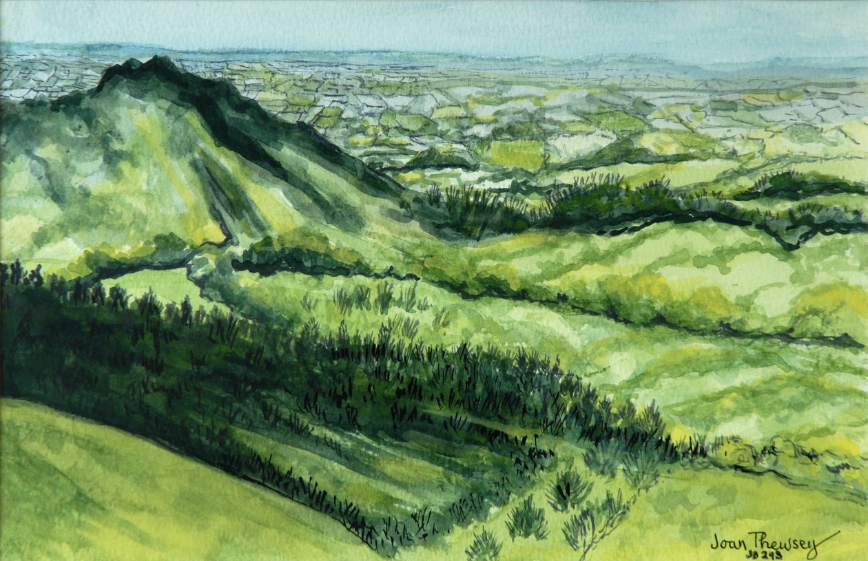 查看从苏在5月，利穆赞法国，2010水彩 作者 琼·瑟西