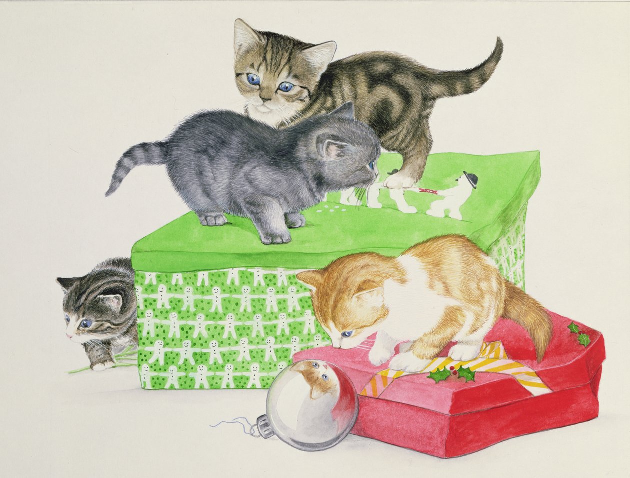 四只小猫 作者 琼·弗里斯通