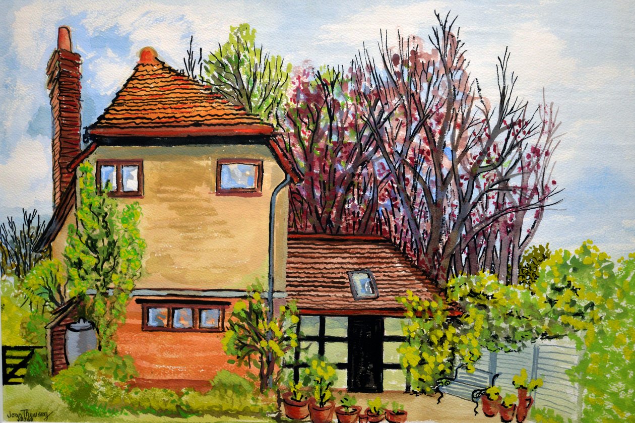 Rose Cottage，Cookham，Lord Astors Farm Cliveden，2009 作者 琼·瑟西