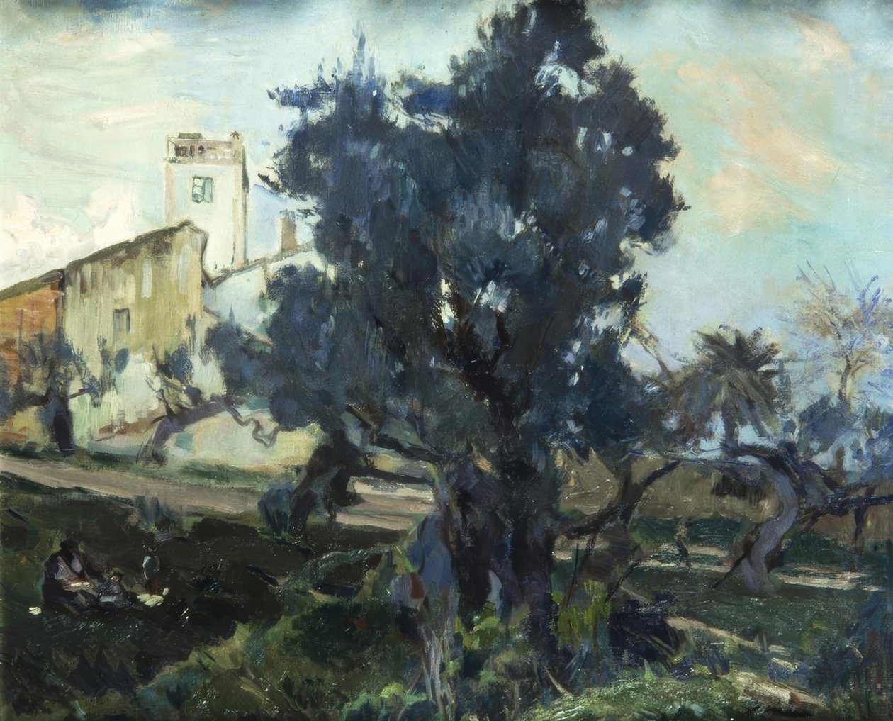 Bauernhaus in Saldet 作者 Joaquim Mir i Trinxet
