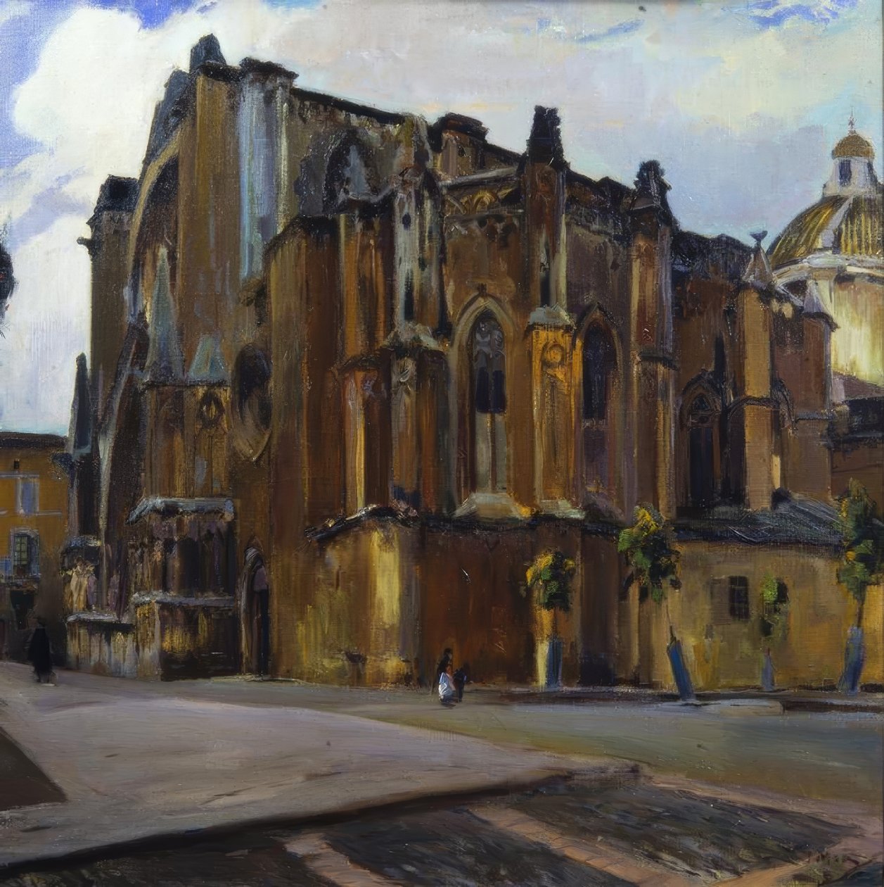 塔拉戈纳大教堂 作者 Joaquim Mir i Trinxet