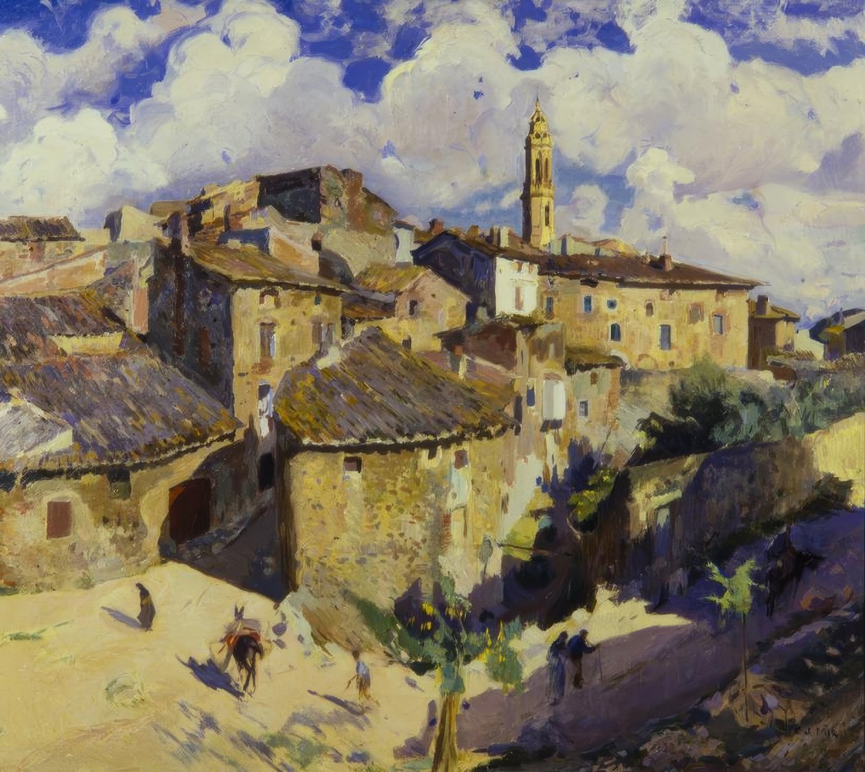 榛子树的村庄 作者 Joaquim Mir i Trinxet