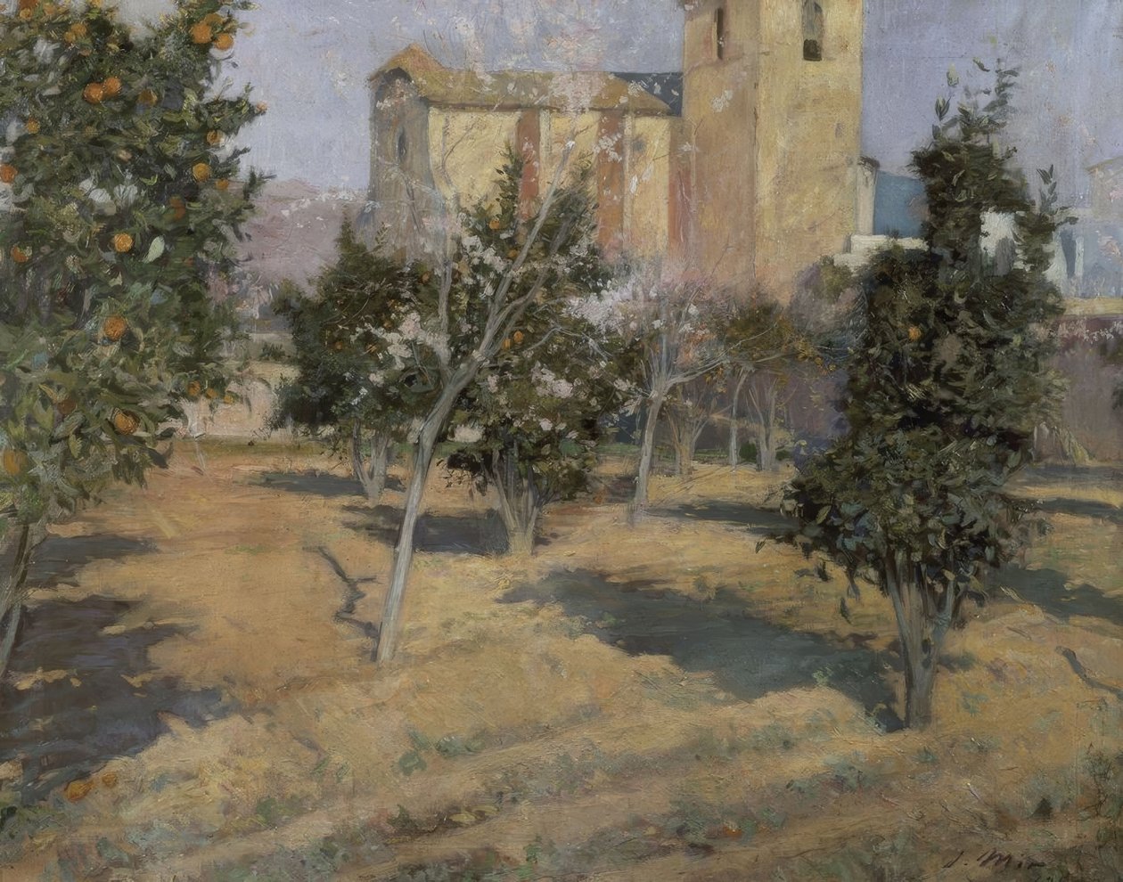 牧师的花园 作者 Joaquim Mir i Trinxet