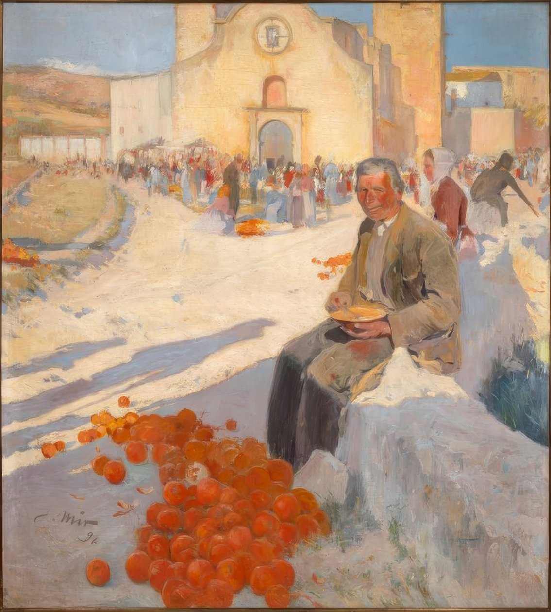 Der Orangenverkäufer 作者 Joaquim Mir i Trinxet