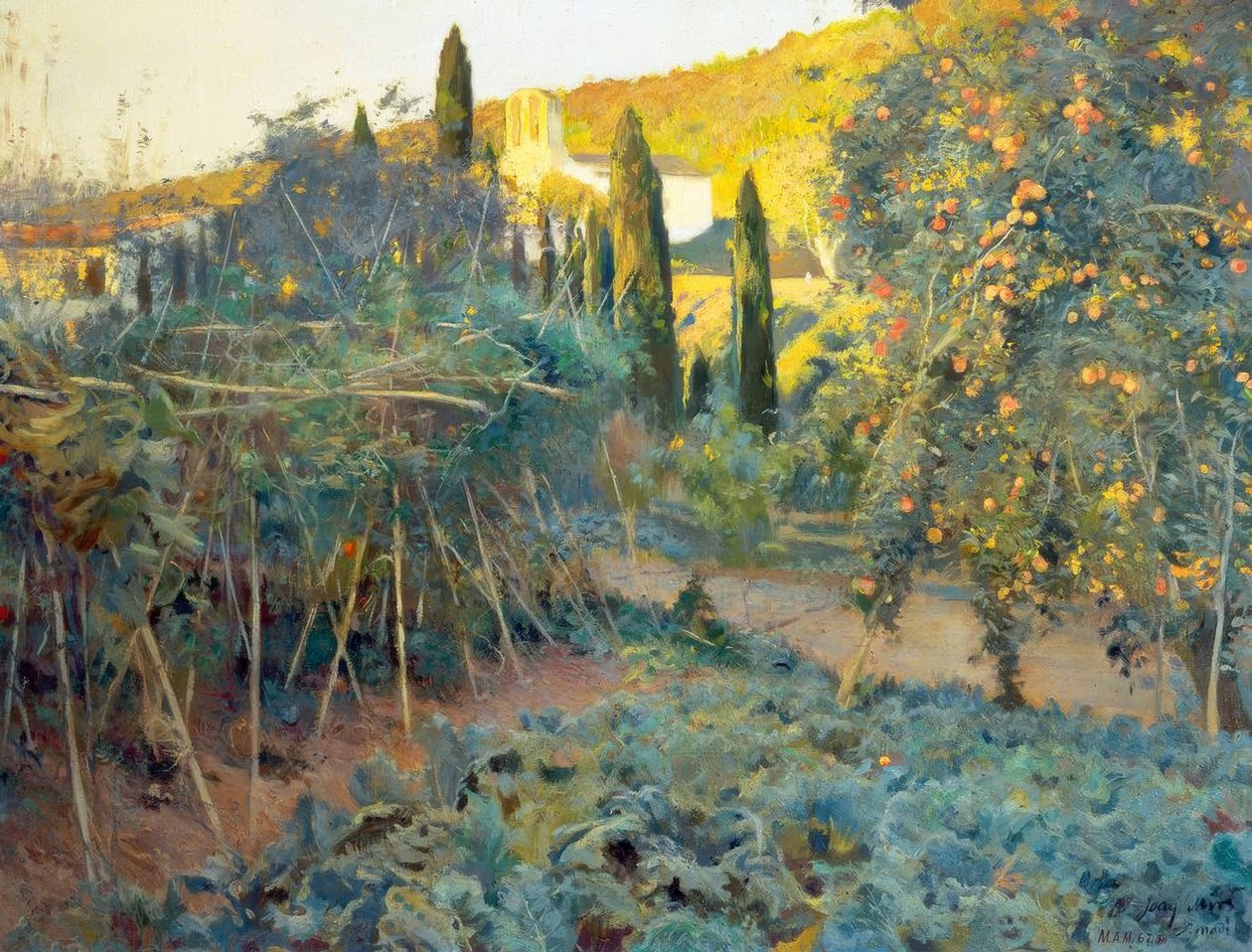 赫米蒂奇果园 作者 Joaquim Mir i Trinxet