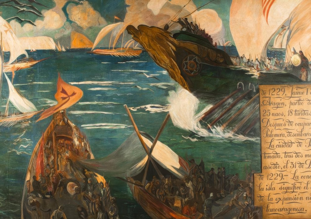 Eroberung Mallorcas 作者 Joaquim Mir i Trinxet