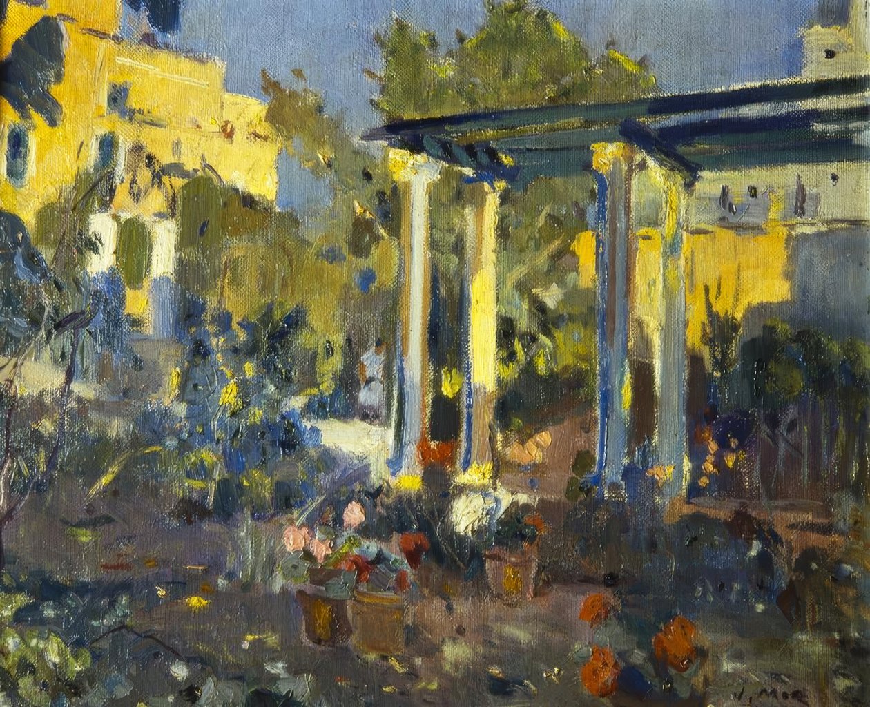 花园 作者 Joaquim Mir i Trinxet