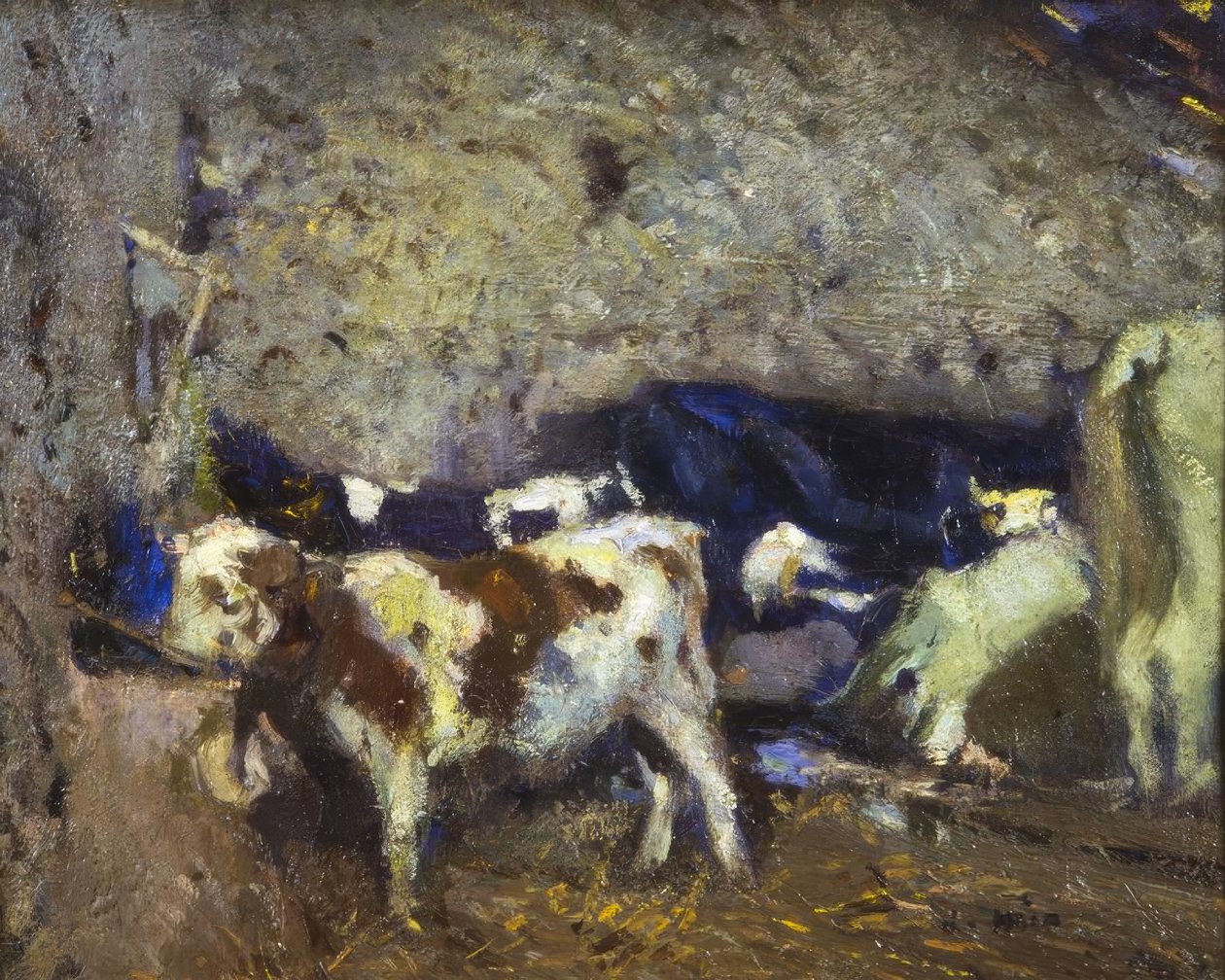牛 作者 Joaquim Mir i Trinxet