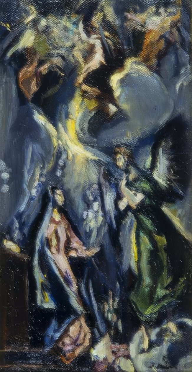 Mariä Verkündigung 作者 Joaquim Mir i Trinxet