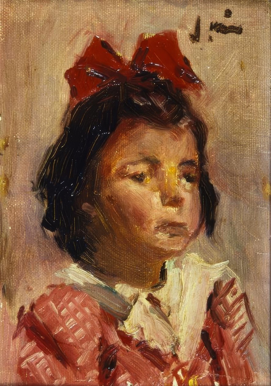 Porträt eines Mädchens 作者 Joaquim Mir i Trinxet