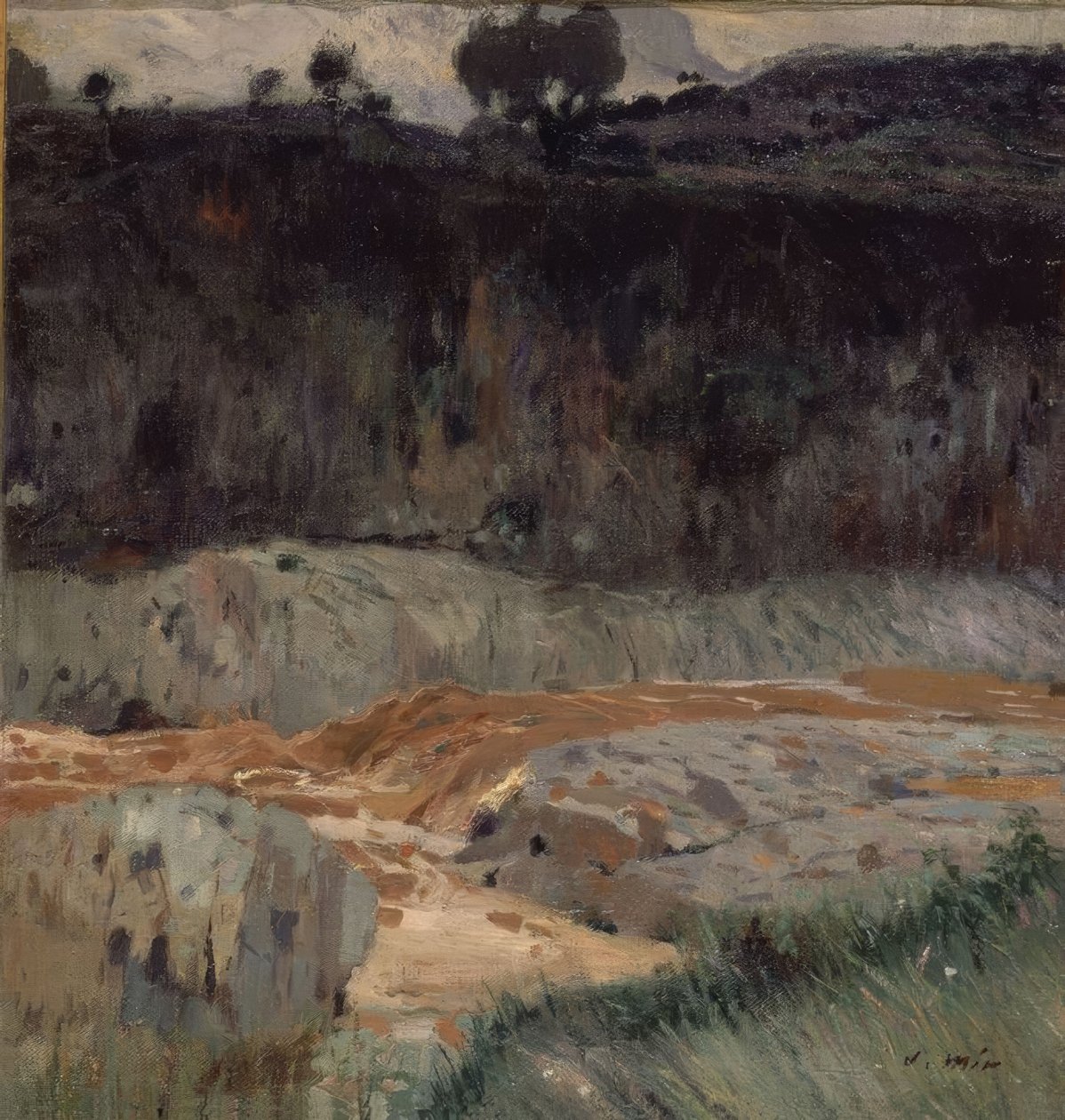 红色的水 作者 Joaquim Mir i Trinxet