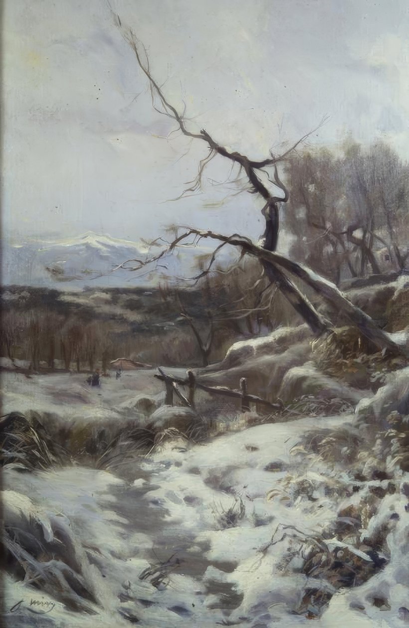 冬季 作者 Joaquim Mir i Trinxet