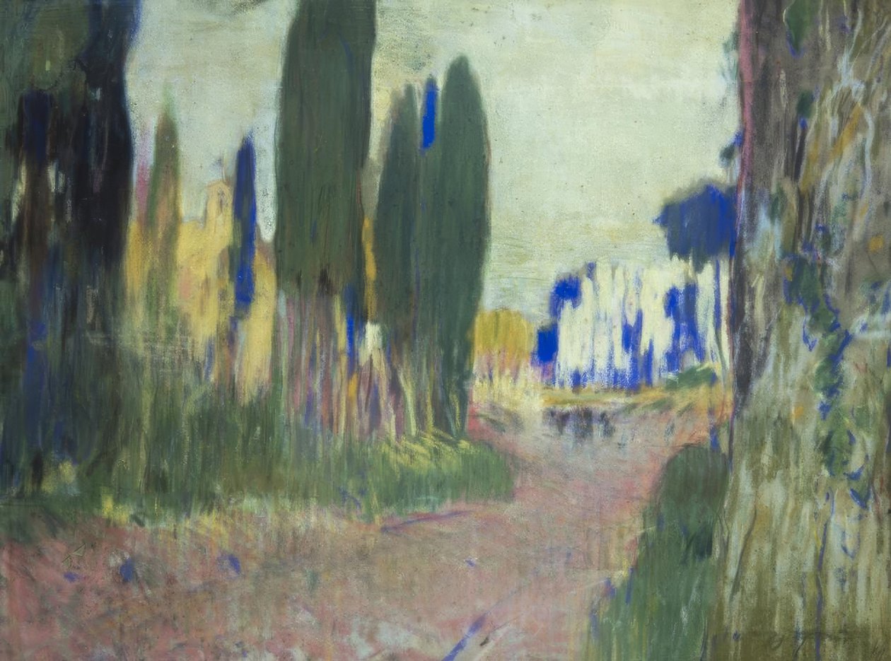 布面油画 作者 Joaquim Mir i Trinxet
