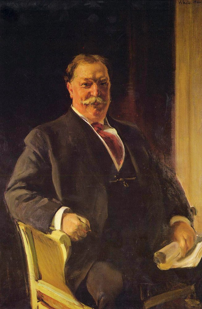 Los Estados UnidosnEnglish总裁Retrato del Sr. Taft：美国弗兰西斯总统塔夫脱先生的肖像：美国总统塔夫脱先生的肖像 作者 华金·索罗拉