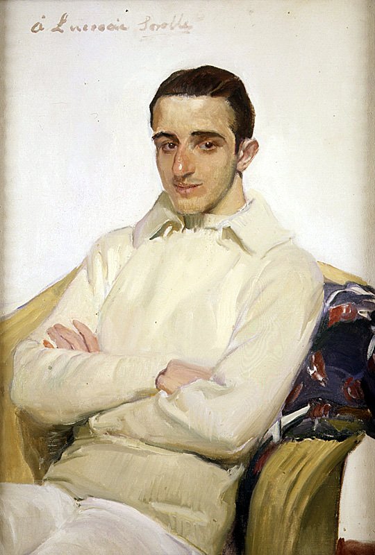 Jose Luis Benlliure Lopez de Arana的肖像 作者 华金·索罗拉