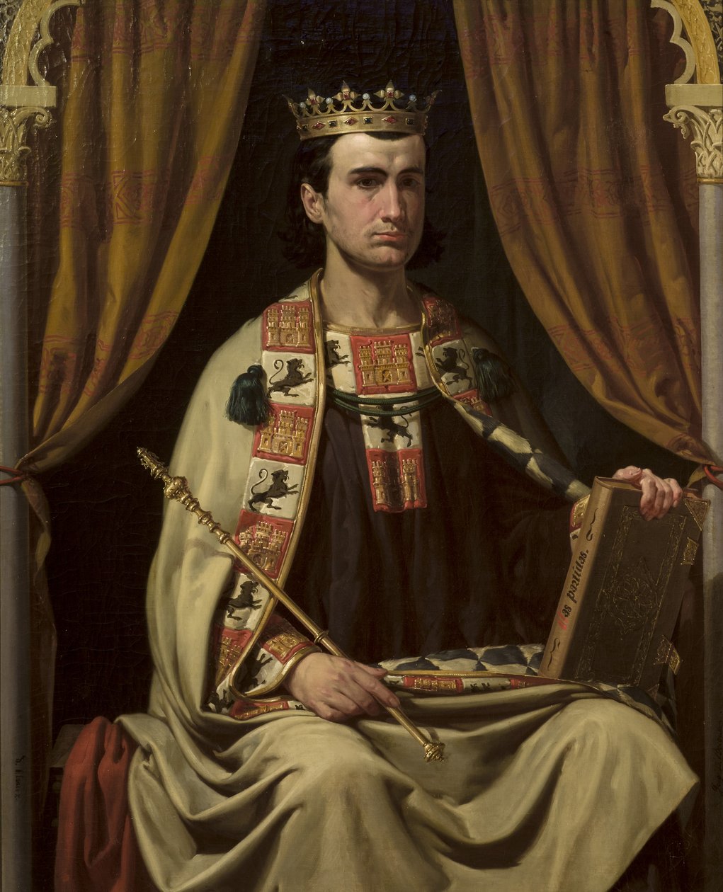 Alfonso X the Wise 作者 JoaquínDomínguezBécquer