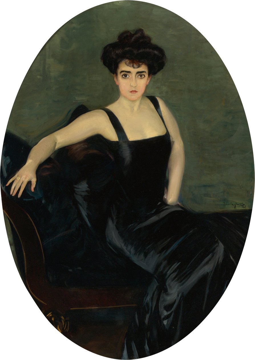 Esperanza Conill de Zanetti夫人的肖像 作者 华金·索罗拉