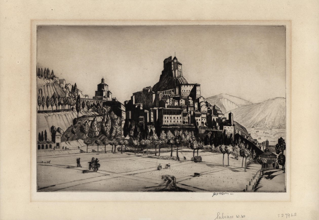 Subiaco，1926（干点） 作者 尼克松
