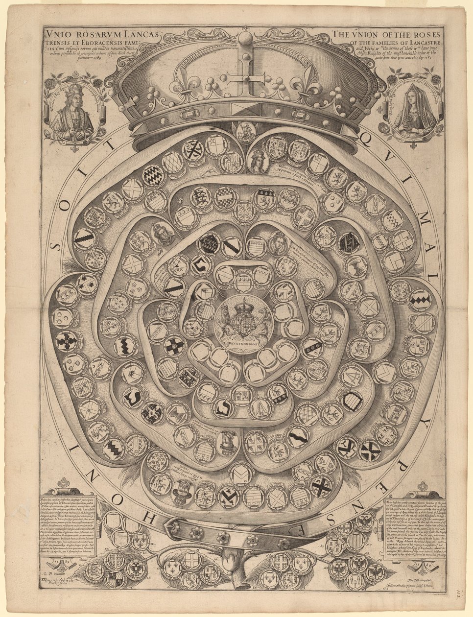 塔尔博特的玫瑰：骑士团的记录，1486-1589年 作者 托马斯·塔尔博特之后的约多库斯·洪迪乌斯一世