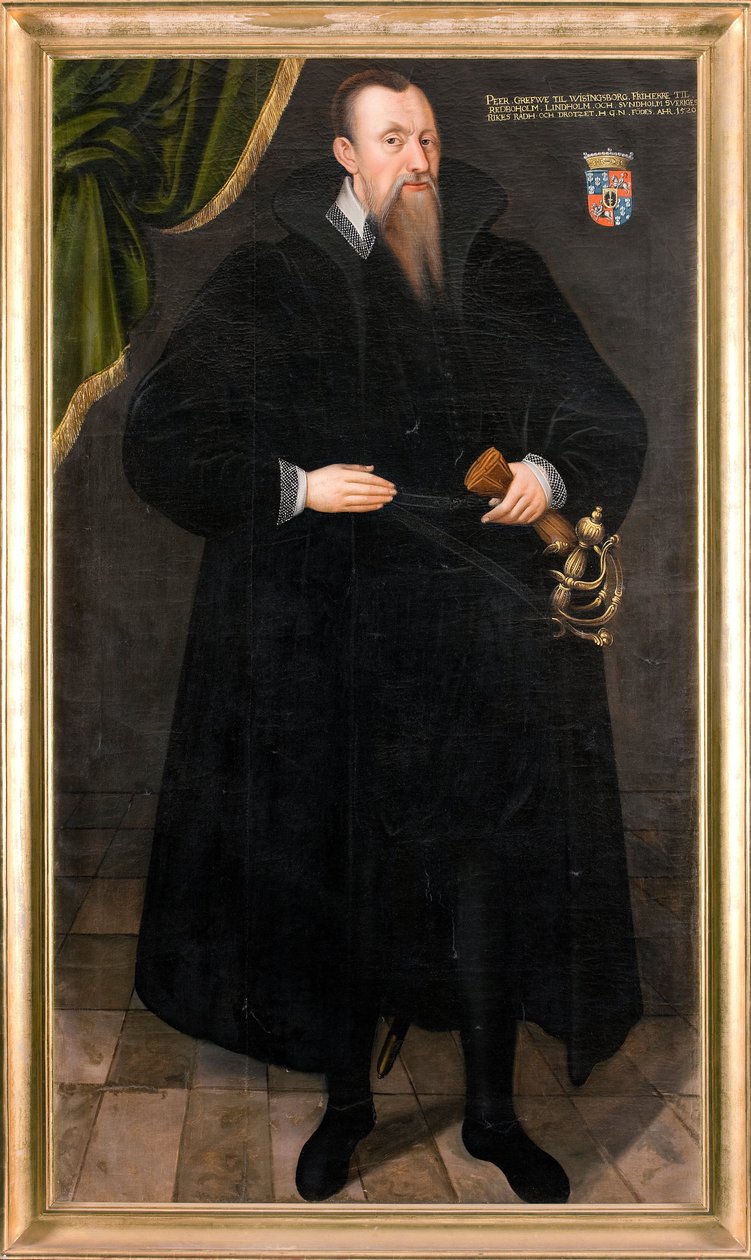 Per Brahe the Elder（1520  -  90） 作者 约翰·巴普蒂斯塔·范·乌瑟（Johan Baptista van Uther）