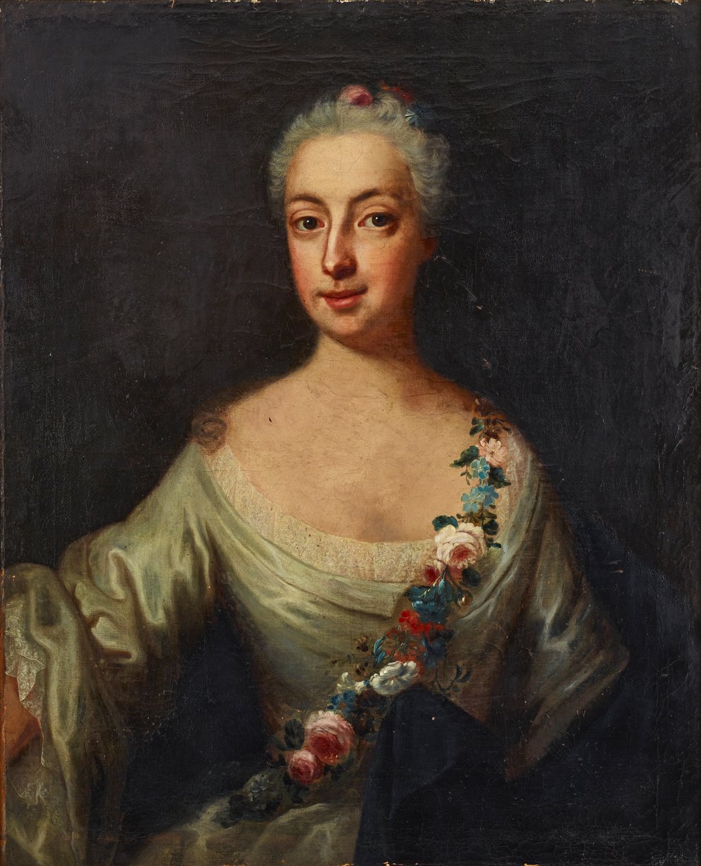 肖像描绘了Catharina BondeafBjörnö 作者 约翰·斯塔伯姆（JohanStålbom）