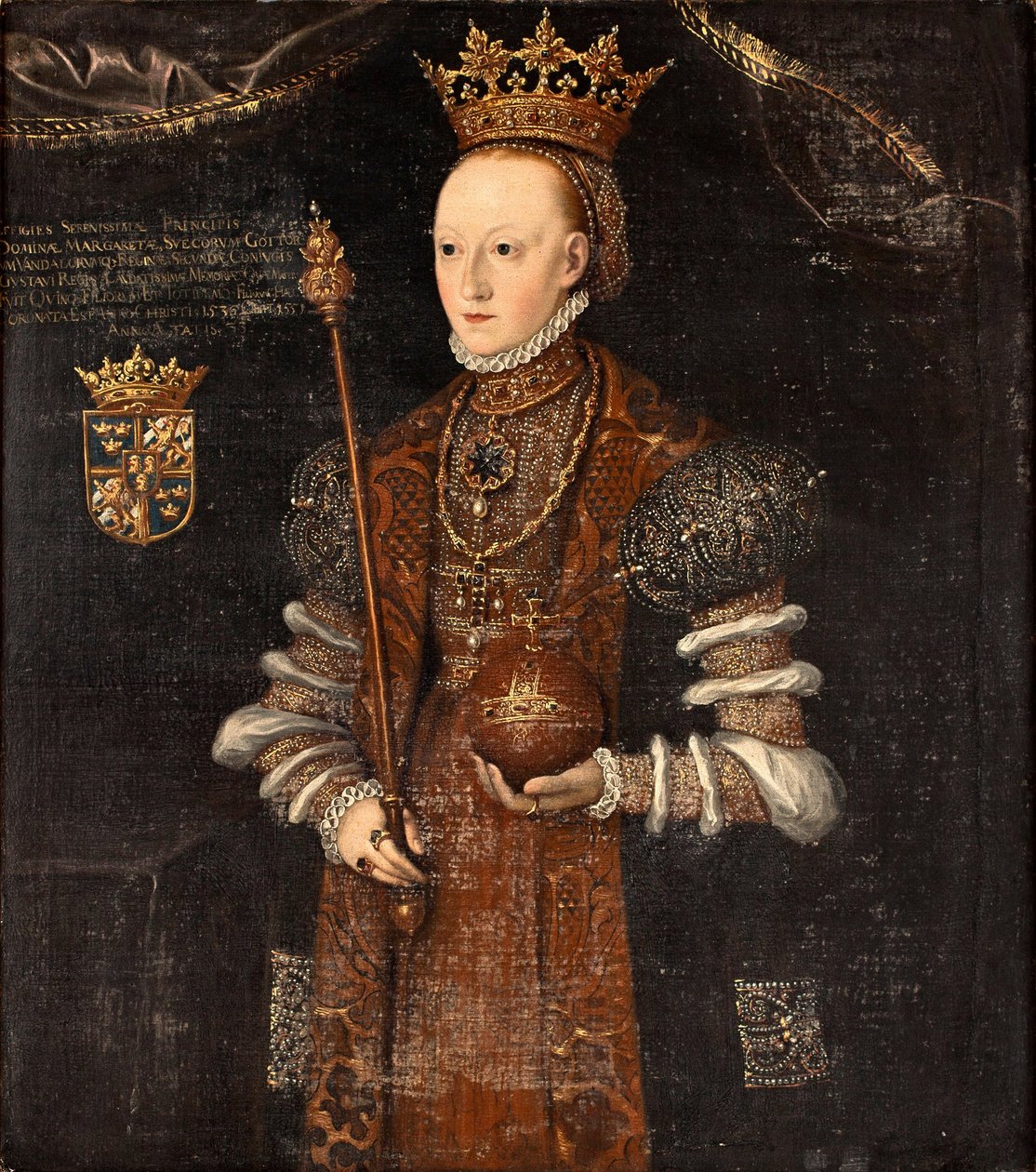 瑞典的玛格丽特皇后 作者 约翰·巴普蒂斯塔·范·乌瑟（Johan Baptista van Uther）